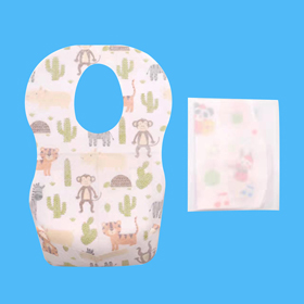 Disposable children's bib (rice bag)