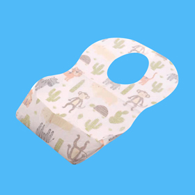 Disposable children's bib (rice bag)