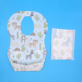 Disposable children's bib (rice bag)