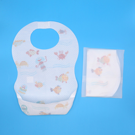 Disposable children's bib (rice bag)